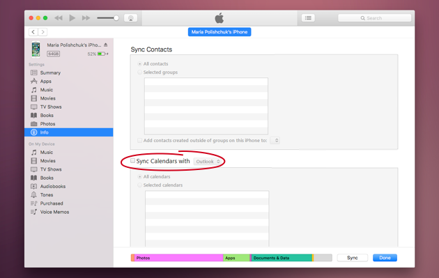 sync icloud folder on mac