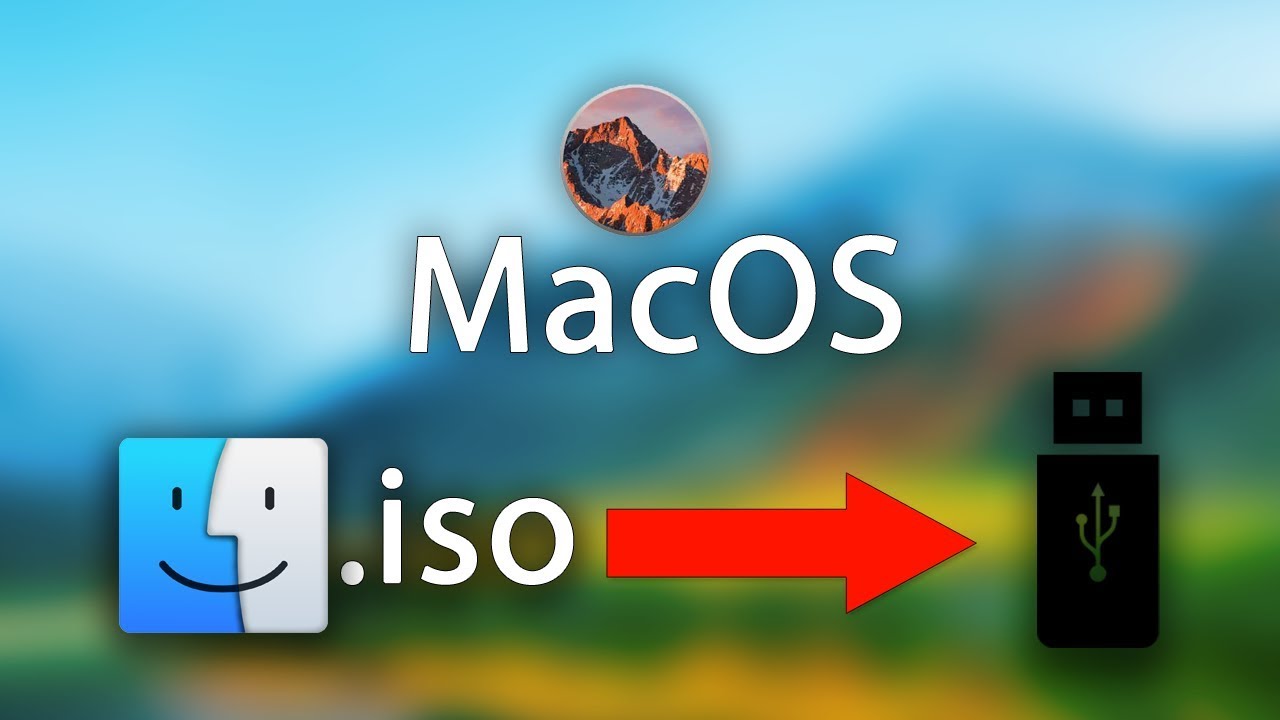 mac burn iso to flash bootable
